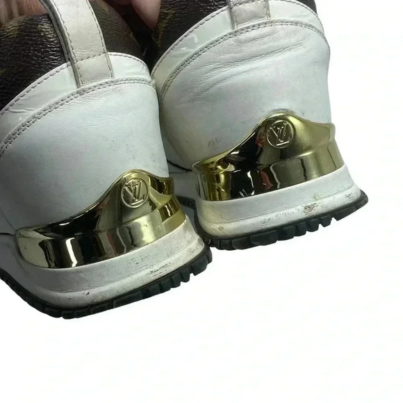 Louis Vuitton Calfskin Monogram Run Away Sneakers size 38 - Picture 5 of 15